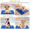 Pet Dog Cooling Mat Pressure Activated Gel Self Cooling Mat Pad Pet Cooling Bed Mats Portable Pet Cooling Mat L Size